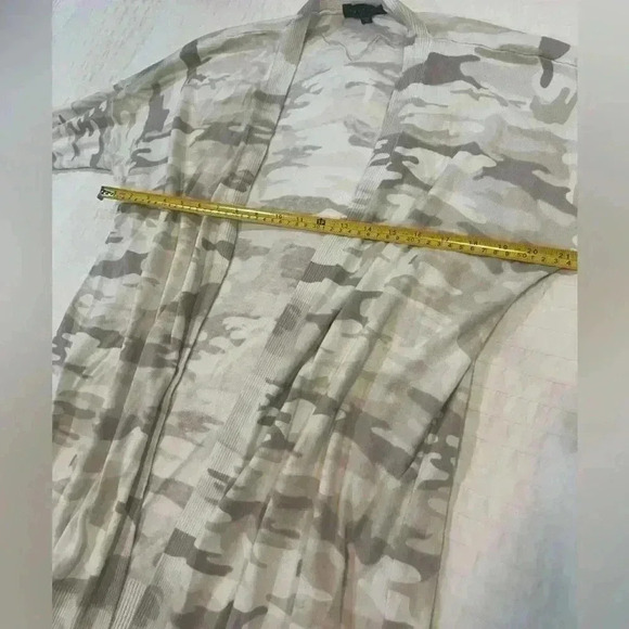 Anthropologie Sanctuary Camo Duster Cardigan size Medium - Picture 5 of 9